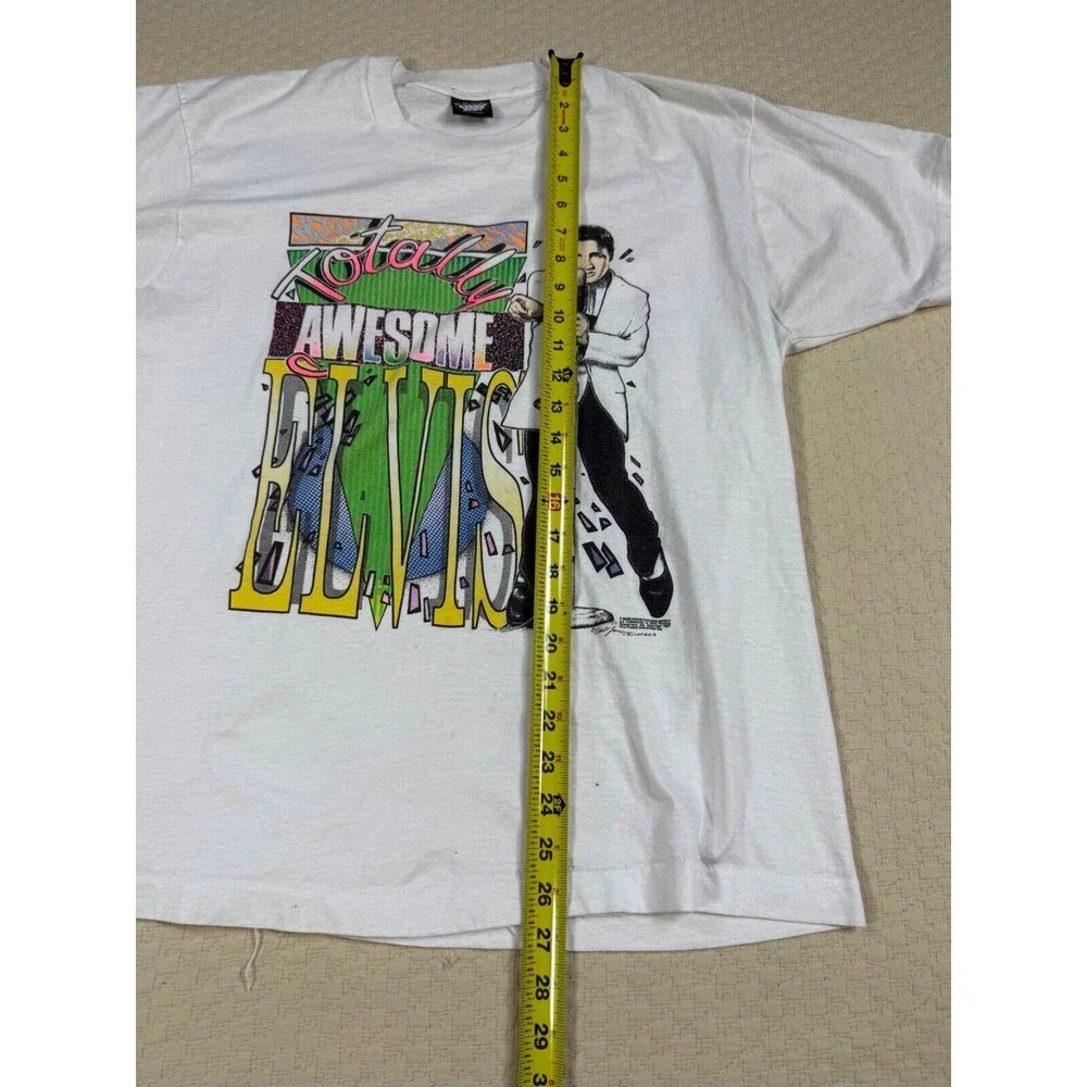 Elvis‎ Presley 1987 Shirt Screen Stars Single Stitch Totally Awesome | Size XL